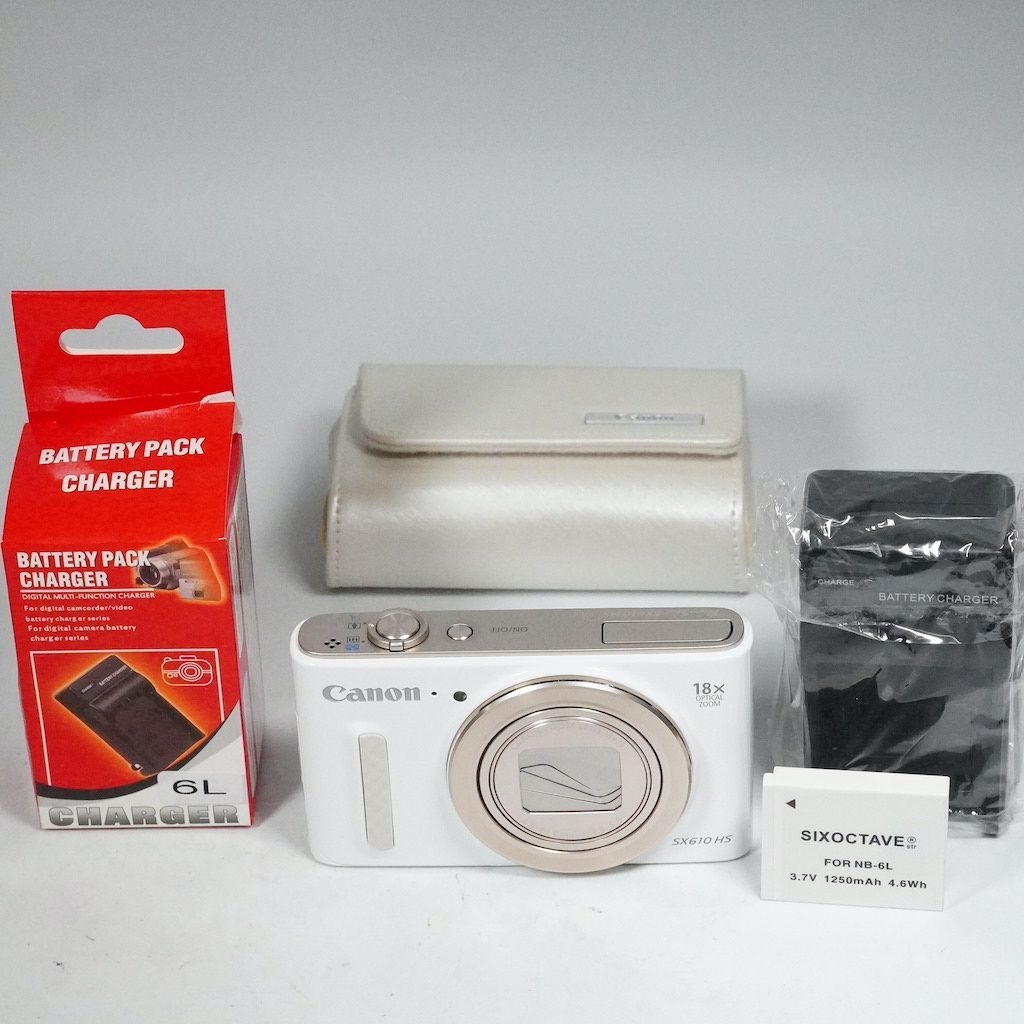 CANON キヤノン POWER SHOT SX 610 HS ホワイト 返金保証 |2548