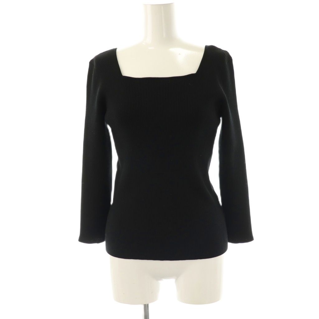 極美品 アプワイザーリッシェ ラメ配色ジャケットアンサンブル ブラック アプワイザーリッシェ Apuweiser-riche 24AW ラメ配色ジャケット