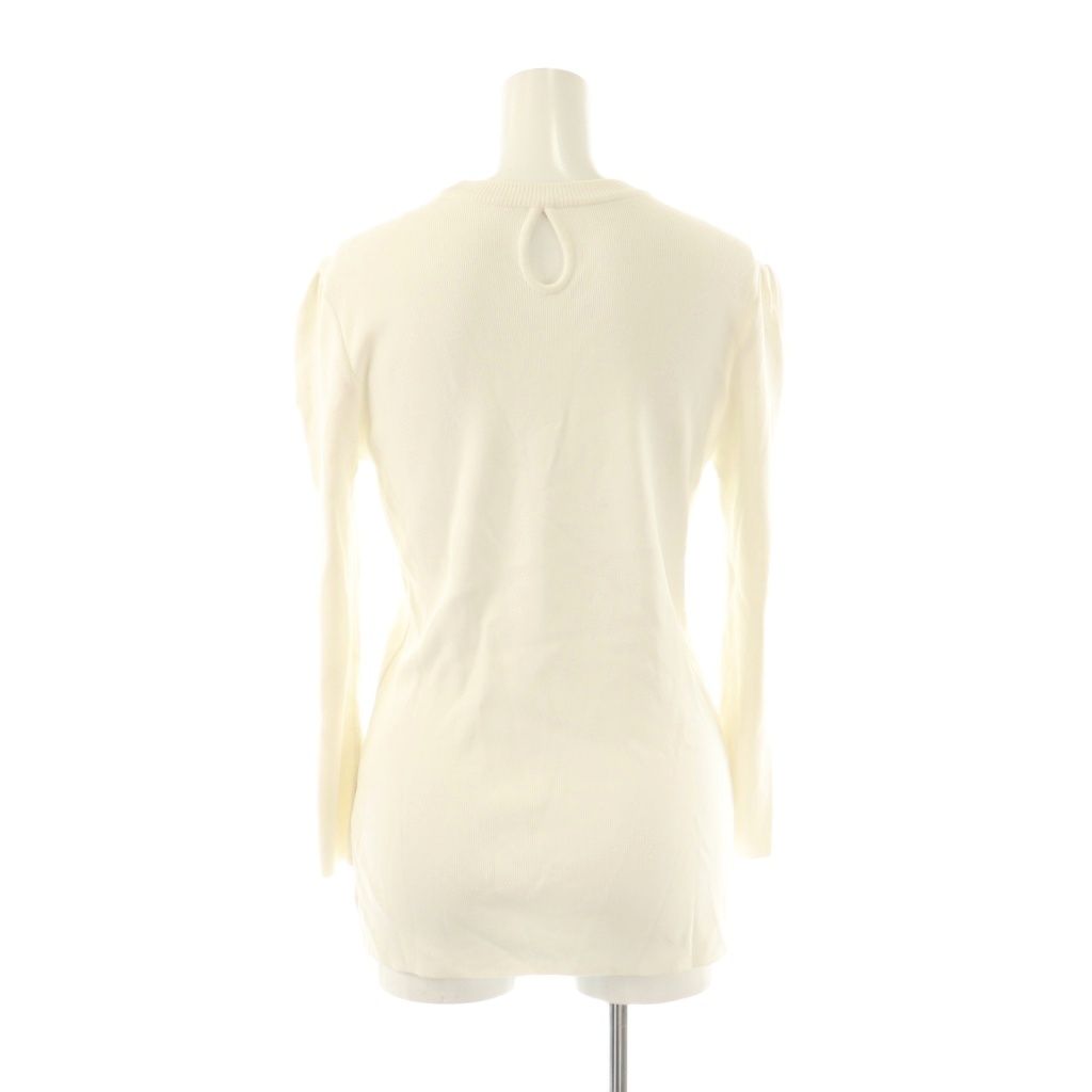 ボーダーズアットバルコニー BORDERS at BALCONY PEARL ROUND NECK TOP