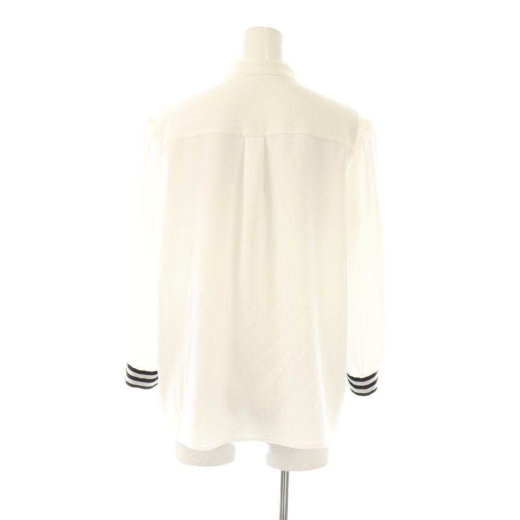 ボーダーズアットバルコニー フリル ブラウス 38 ボーダーズアットバルコニー フリル ブラウス 38