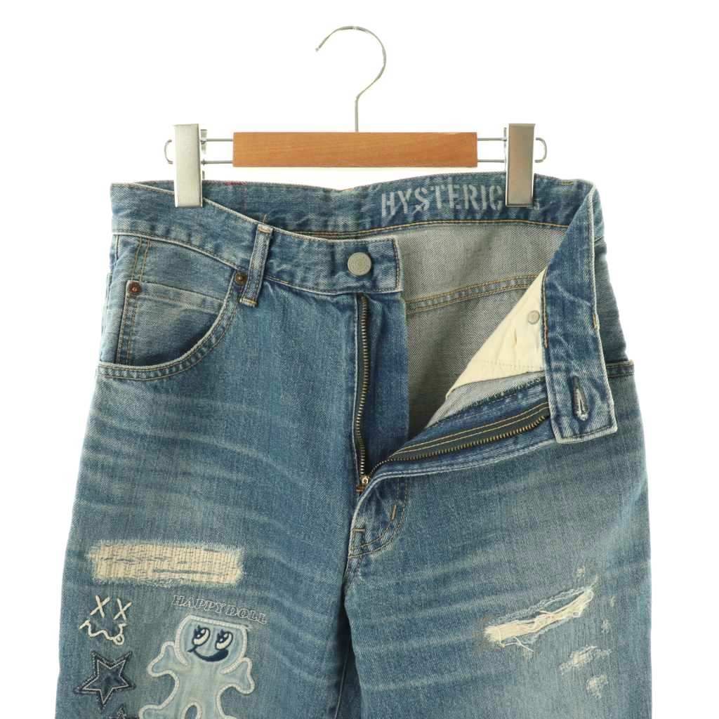 ロールアップデニムパンツ