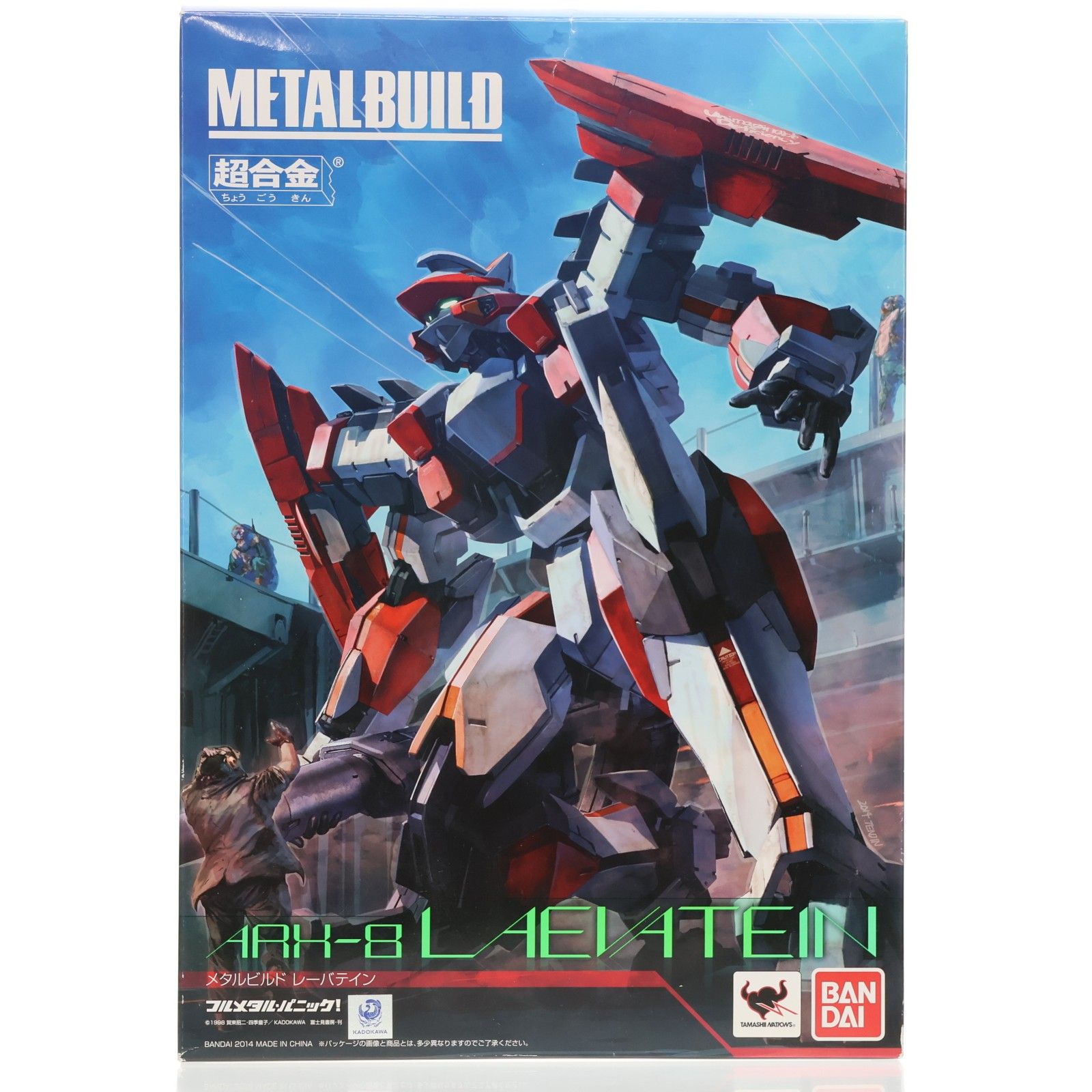 METAL BUILD レーバテイン 初回 版 フルメタル パニック 完成品 可動フィギュア バンダイ