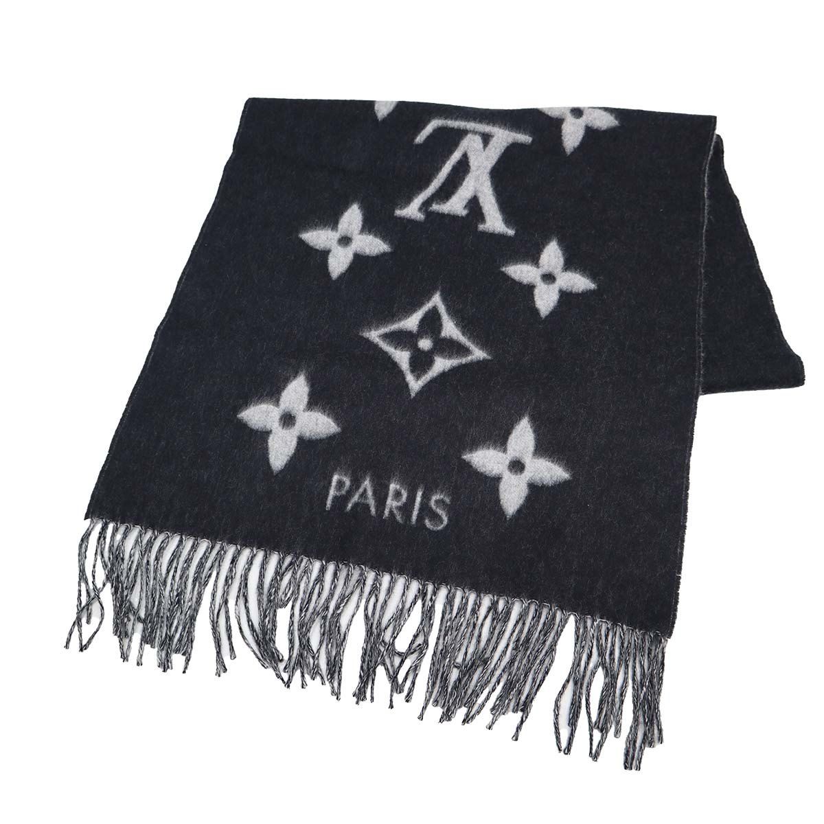 LOUIS VUITTON LV ルイヴィトン マフラー M71040 モノグラム カシミヤ