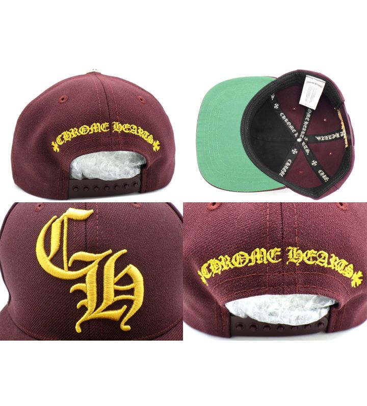 クロムハーツ CHROME HEARTS 【 CH HAT 】 CH刺繍 ベースボール