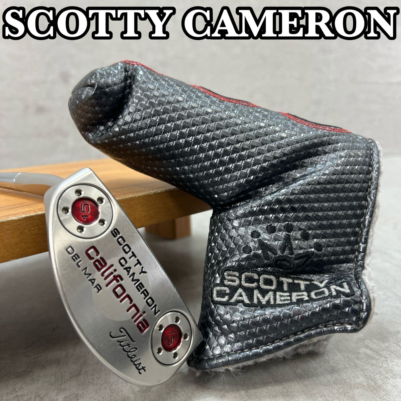 レフティー スコッティキャメロン カリフォルニア デルマー メンズゴルフ パター 左利き用 34インチ マレット型 L字 SCOTTY CAMERON California DELMAR