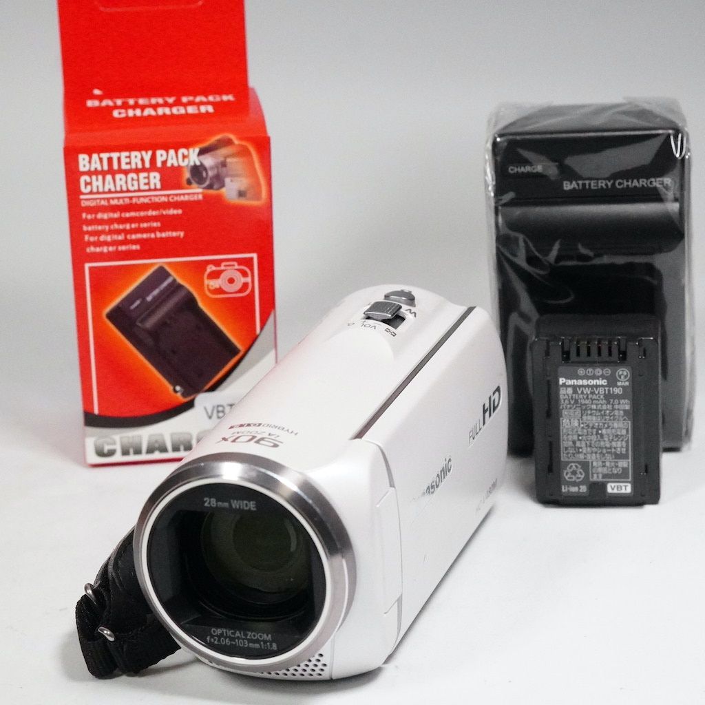 Panasonic パナソニック HC-V 480 M ホワイト 返金保証 |2550