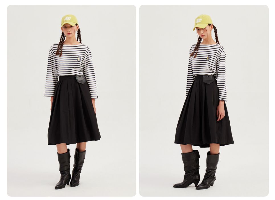 LUCKY CHOUETTE ラッキーシュエトゥ スカート フ