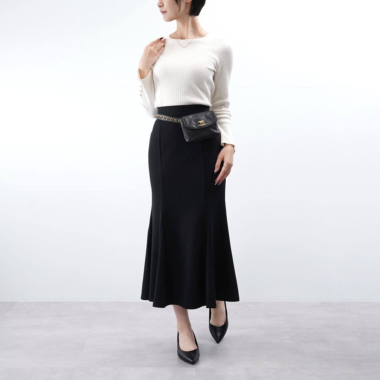 VINTAGE CHANEL ビコローレ ココマーク レザー ウエストポーチ - メルカリ