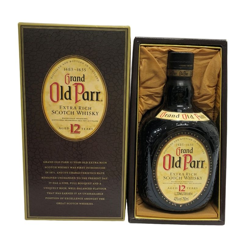オールドパー　Grand OldParr 12年【未開栓】 ウイスキー オールドパー12年 【未開栓】【希少】【古酒】【特級】