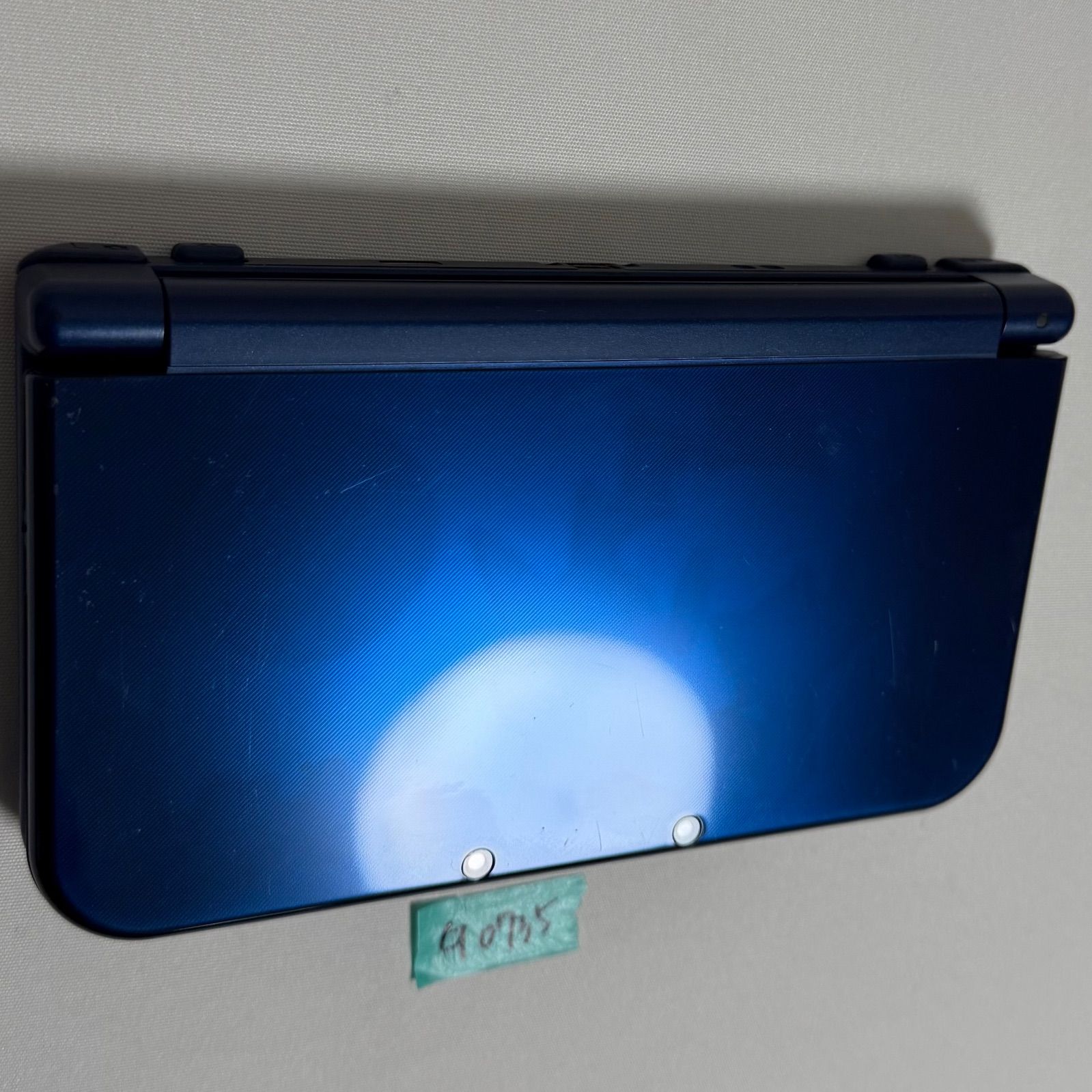 G 0735 上下IPS液晶 Newニンテンドー3 DS LL メタリックブルー