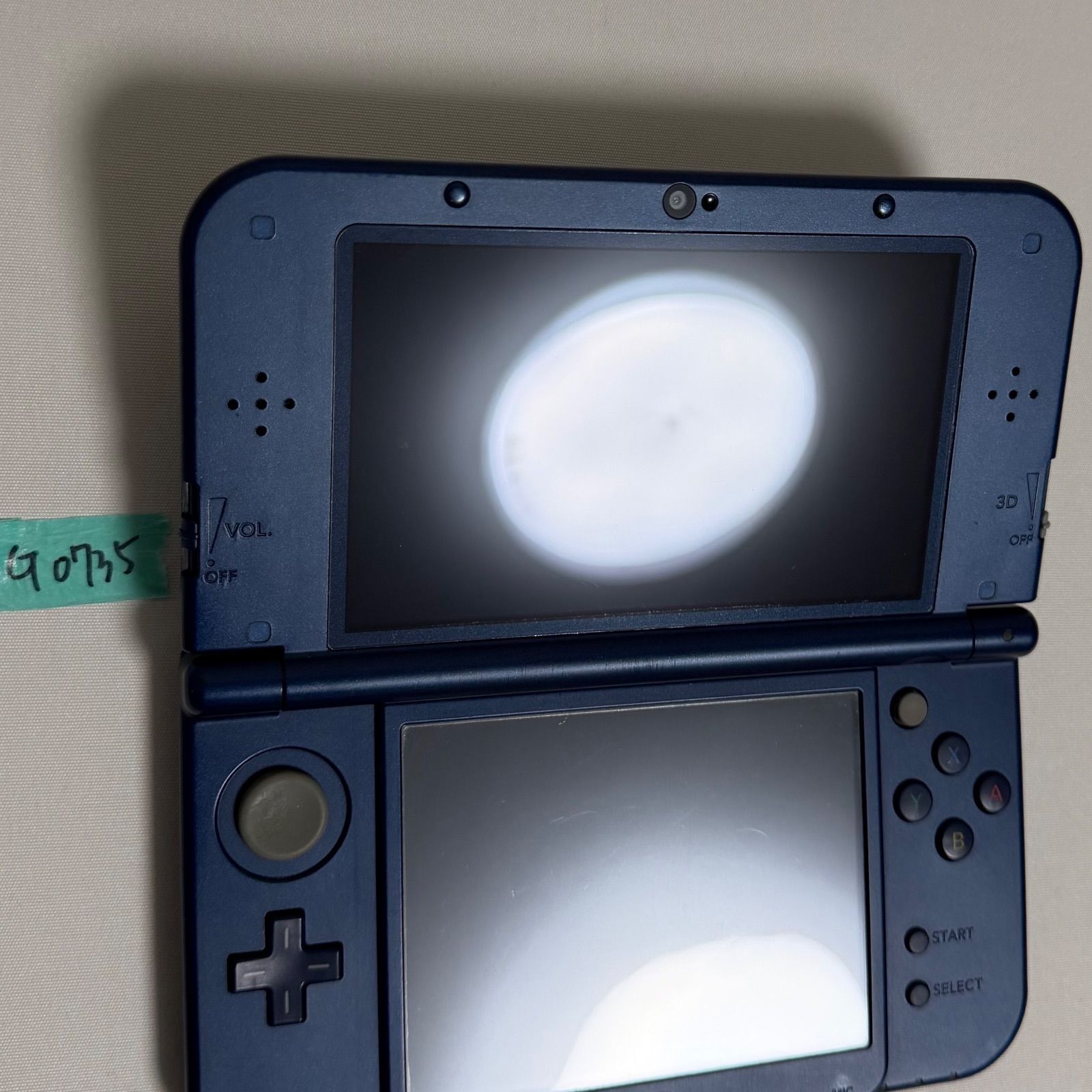  G 0735 上下IPS液晶 Newニンテンドー3 DS LL メタリックブルー 本体(New 3DS LL) ニンテンドー3DS/2DS