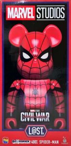 BE@RBRICK -ベアブリック- 400% SPIDER-MAN 「Happyくじ BE@RBRICK