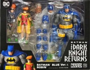 MAFEX BATMAN BLUE Ver. - ROBIN The Dark Knight Returns -マフェックス バットマン ブルーバージョン アンド ロビン ザ ダークナイト リターンズ リターン 1週間以内発送