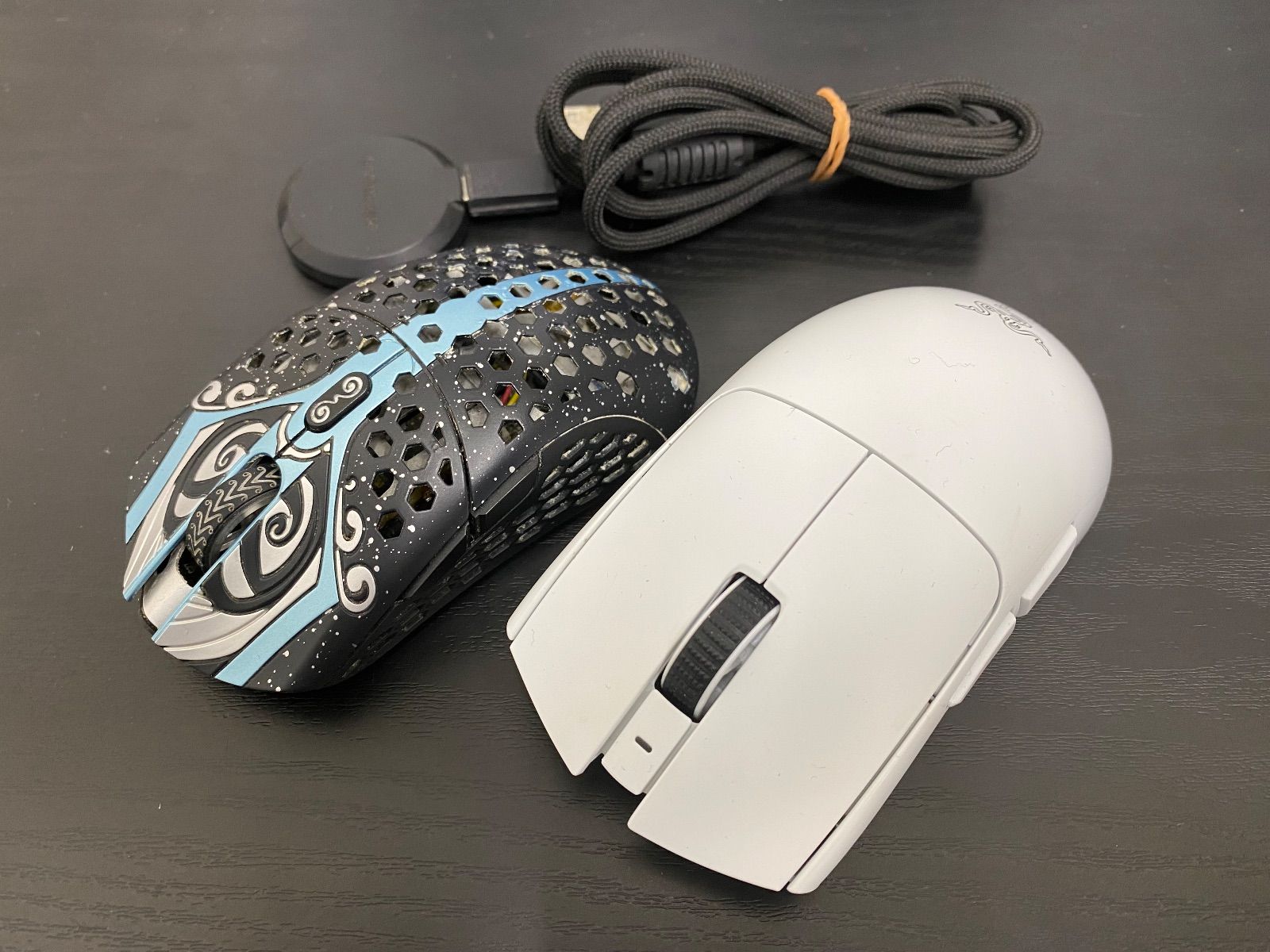 ゲーミングマウス２点まとめ売り ライザー ファントム通電 済みE 558-12000