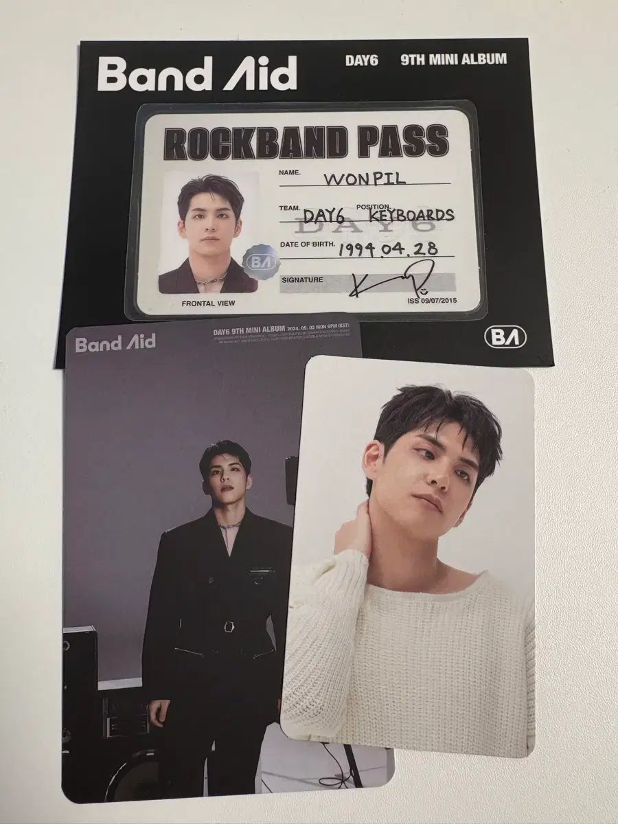 DAY6 wonpil ウォンピル 会場購入特典 トレカ DAY6（デイシックス）ウォンピル(WONPIL) トレカ IDカード - メルカリ