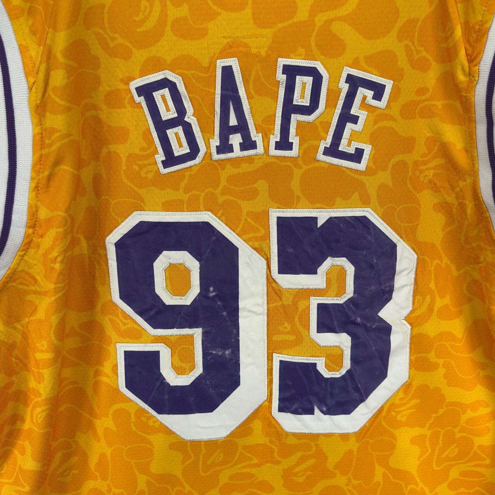 古着 ミッチェルアンドネス Mitchell&Ness ゲームシャツ NBA