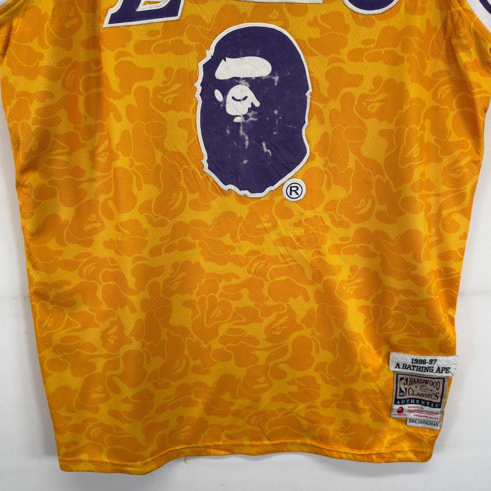 古着 ミッチェルアンドネス Mitchell&Ness ゲームシャツ NBA