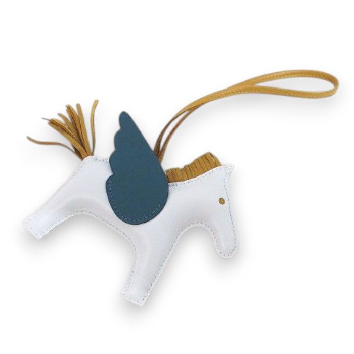 エルメス HERMES ロデオ ペガサス MM チャーム RODEO CHARM PEGASUS Z刻印 レザー