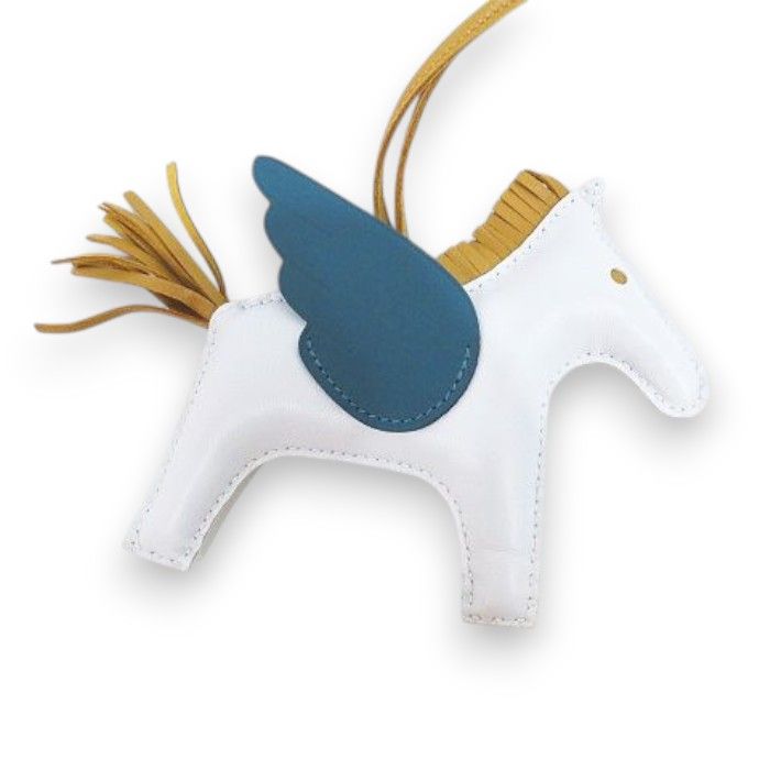 エルメス HERMES ロデオ ペガサス MM チャーム RODEO CHARM PEGASUS Z刻印 レザー