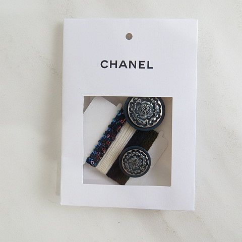 シャネル CHANEL 20 C P 62969 K 48471 R 8971 JACKET 36 補修糸 替えボタン