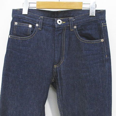  メゾンマルジェラ 1 Maison Margiela S 30513 デニムパンツ ジーンズ ジップフライ 36 紺系 ネイビー インディゴ イタリア製 デニム ジーンズ パンツ