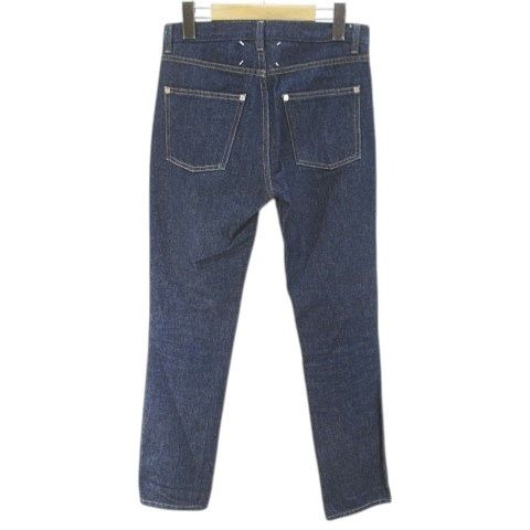 メゾンマルジェラ 1 Maison Margiela S 30513 デニムパンツ ジーンズ ジップフライ 36 紺系 ネイビー インディゴ イタリア製