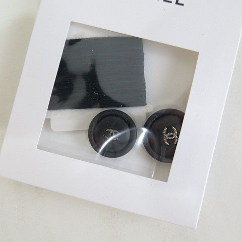 シャネル CHANEL 17 B P 57386 K 07531 WOOL MD 253 38 補修糸 替えボタン