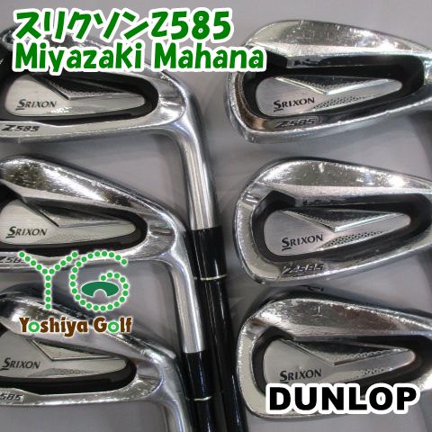 アイアン ダンロップ スリクソンZ 585|Miyazaki Mahana |R|0 141111