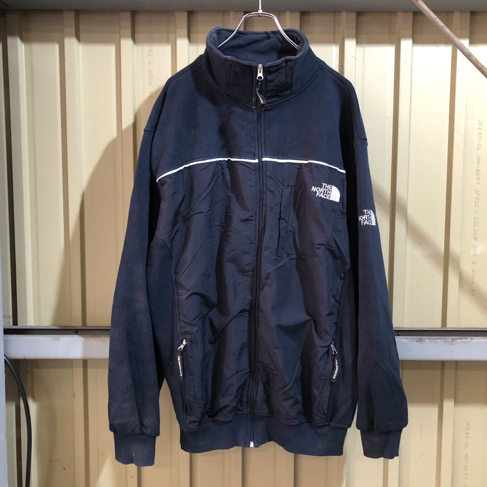 THE NORTH FACE XL ナイロンジャケット ネイビー 中古・古着通販】THE NORTH FACE (ザ ノース フェイス) ノベルティ