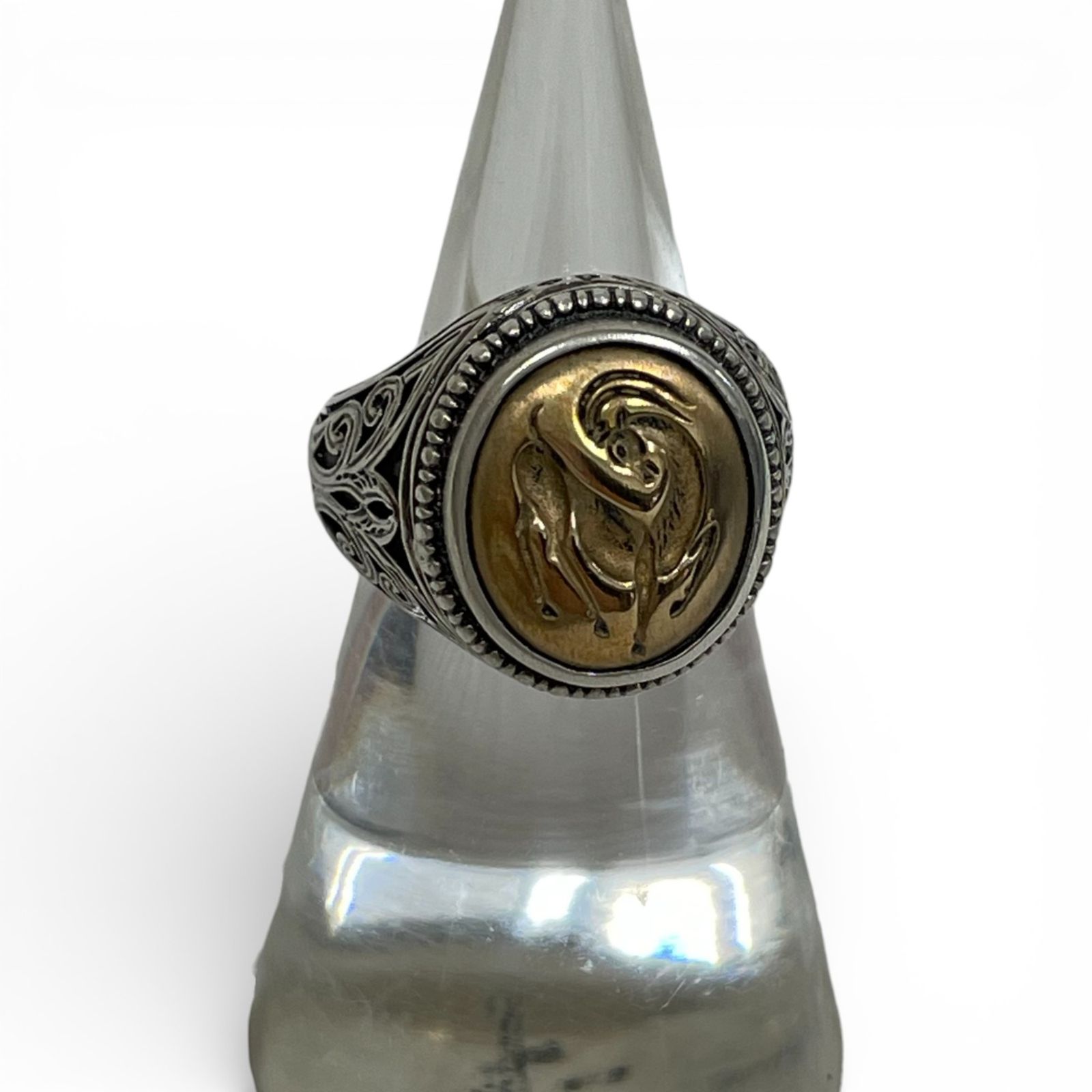 GEROCHRISTO ジェロクリスト 指輪 シルバーリング Antelope Signet