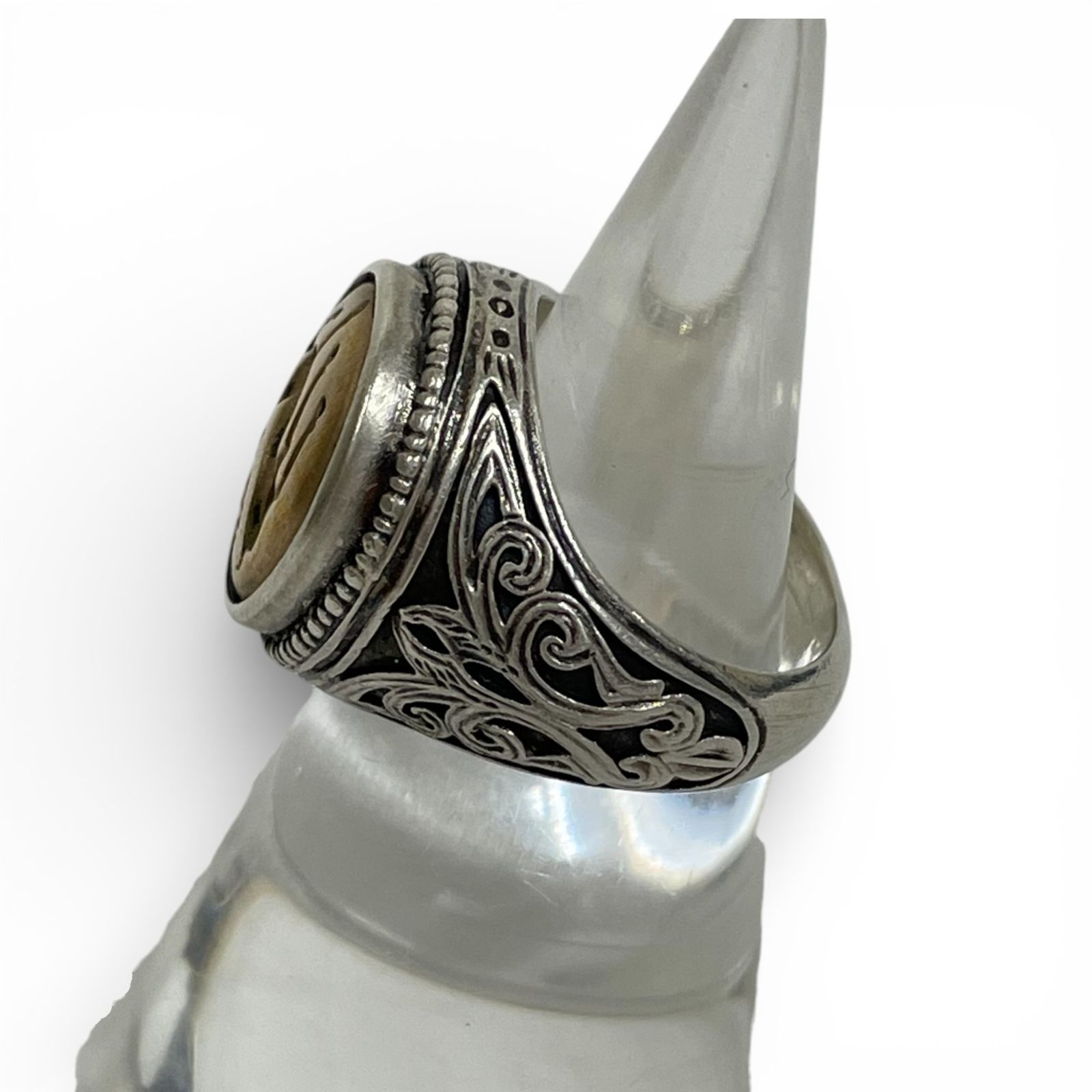 GEROCHRISTOリング Antelope Signet Ring 約14号 ジェロクリスト