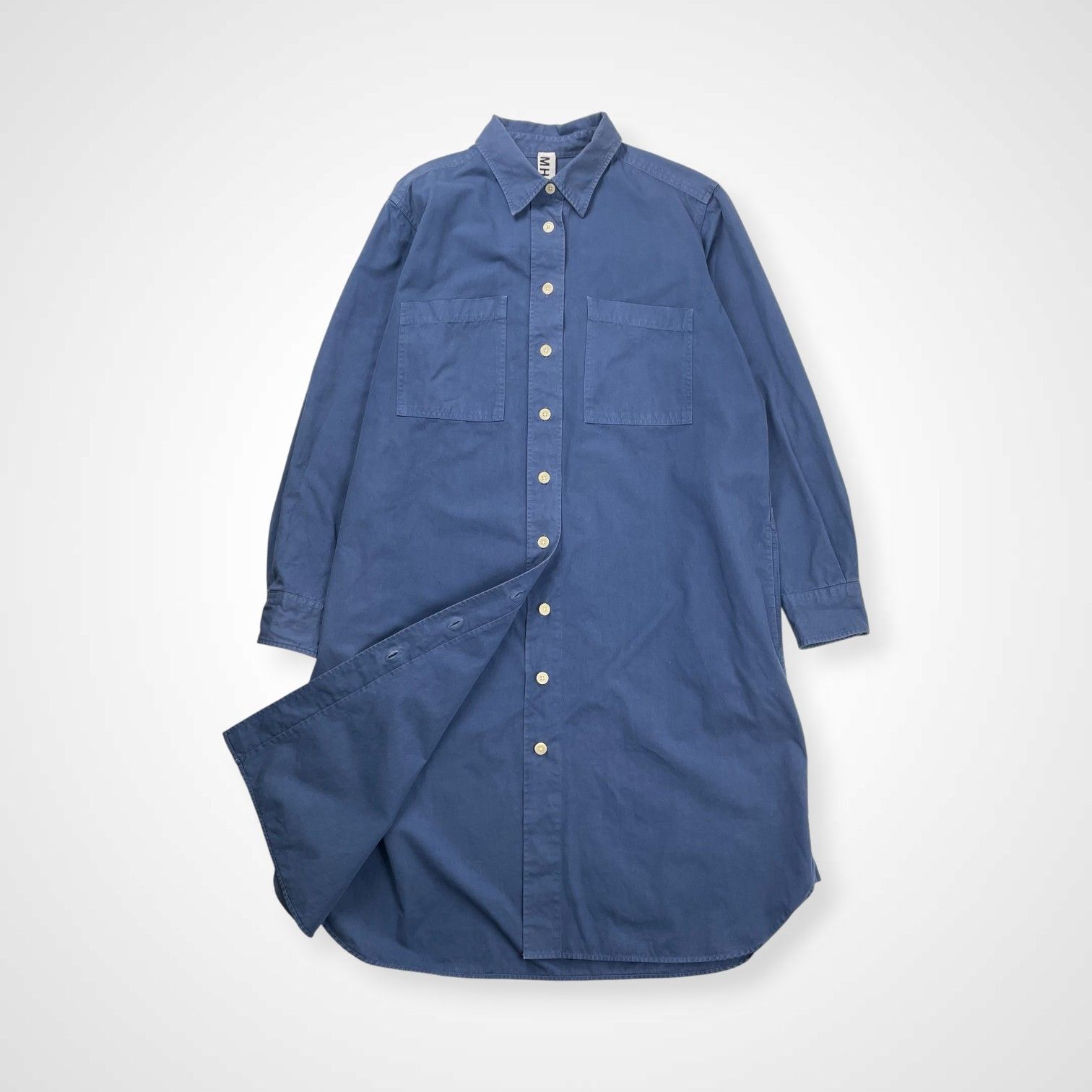 【定価3.2万】MHL. エムエイチエル コットン ロング シャツ ワンピース 定価3.2万】MHL. エムエイチエル コットン ロング シャツ ワンピース