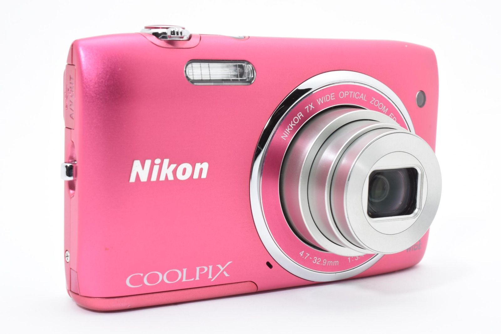 ☆実用品☆ Nikon ニコン CoolPix S3500 ストロベリーピンク