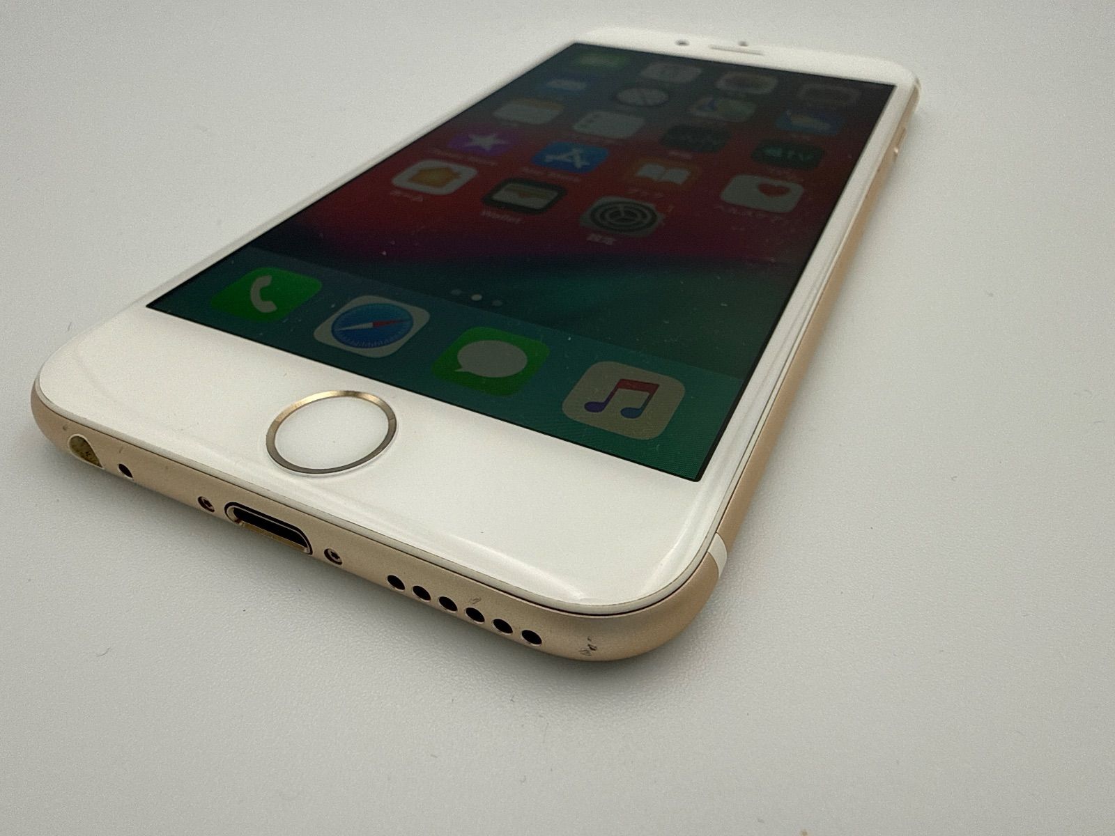au iPhone6 64GB ゴールド バッテリー容量94% - メルカリ