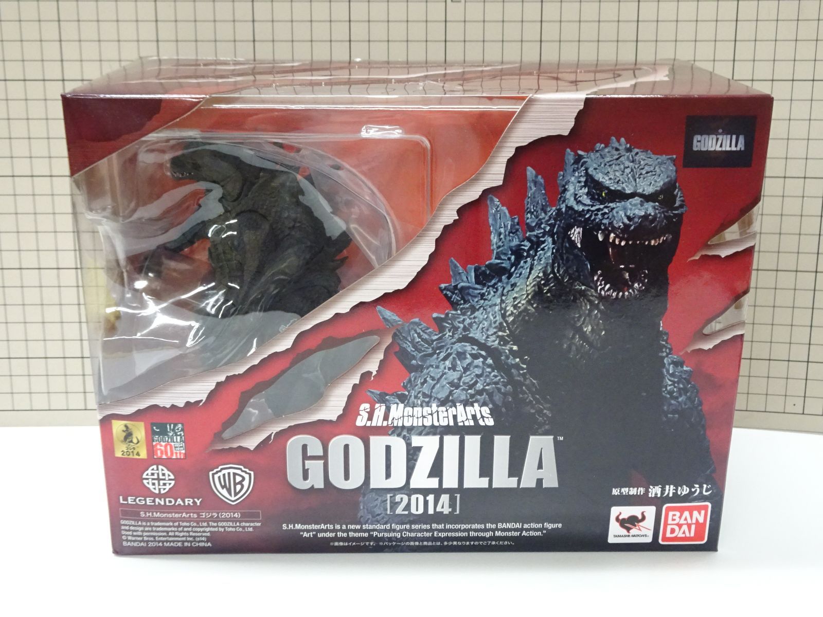 バンダイ S.H.モンスターアーツ ゴジラ 2014 品