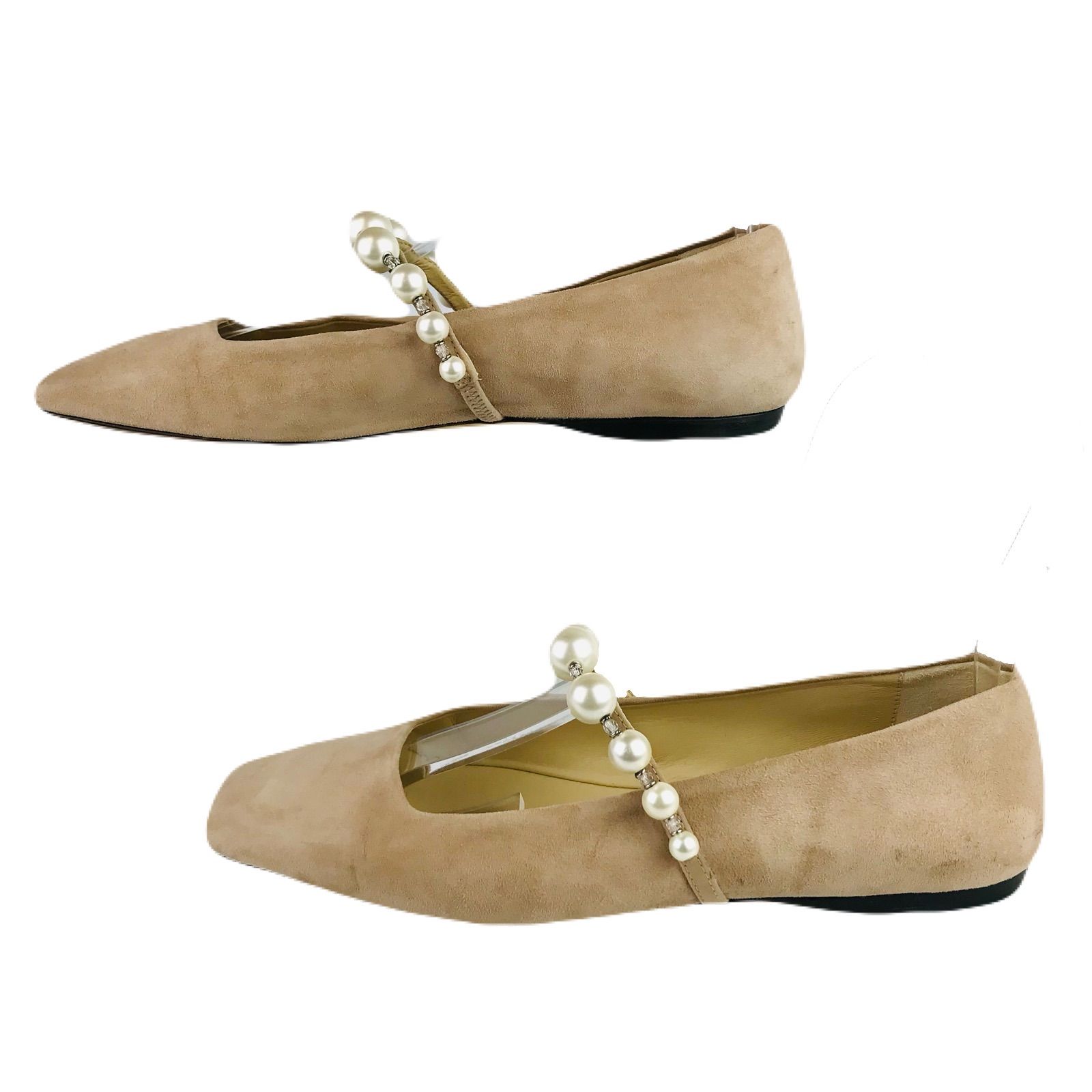 JIMMY CHOO☆ジミーチュウ【ADE FLAT】レディース スエードレザー