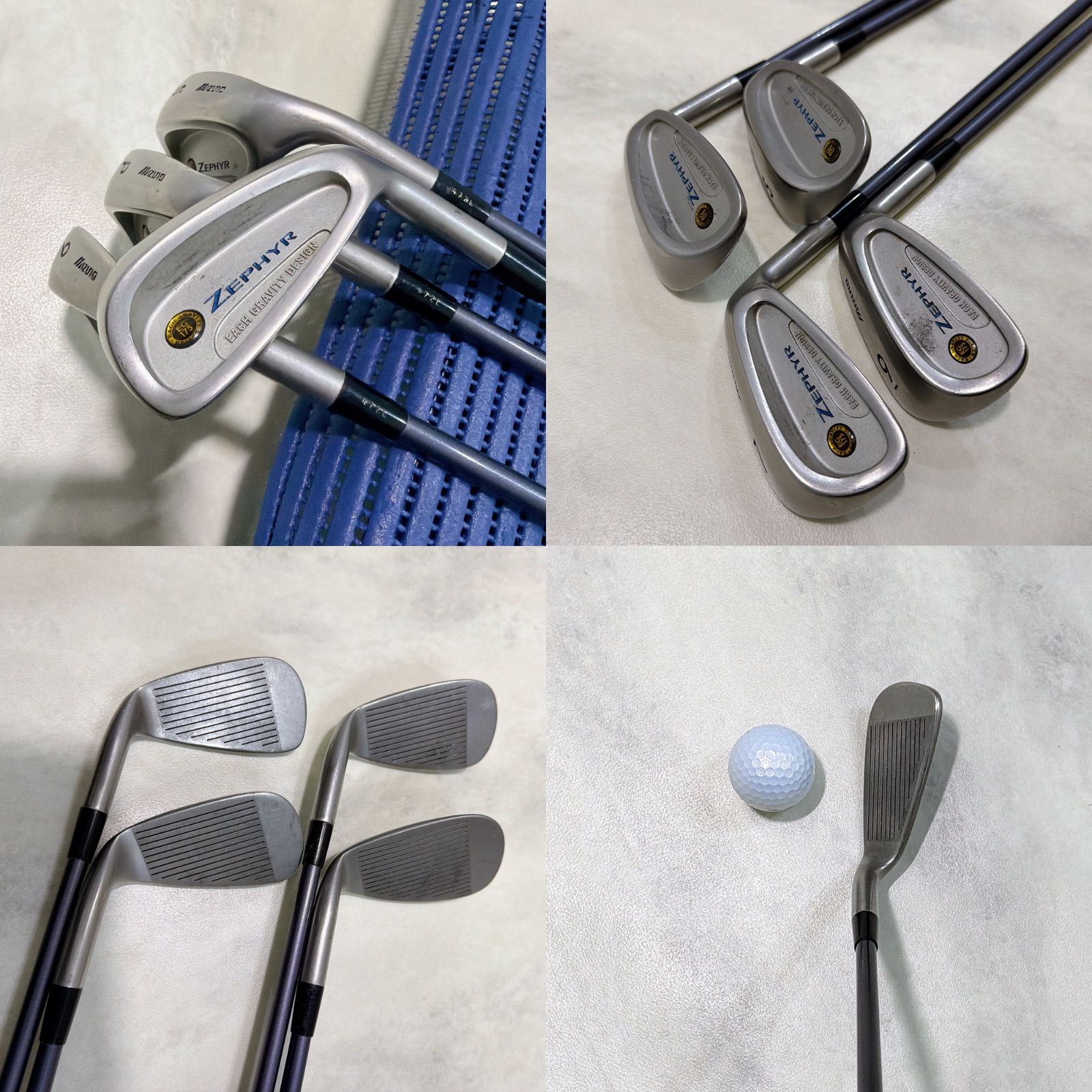 新品バック 新品グリップ 豪華8本セット MIZUNO レディースゴルフ
