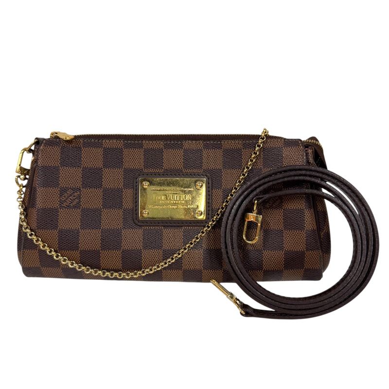 ルイ ヴィトン LOUIS VUITTON エヴァ N 55213 ブラウン ダミエキャンバス レディース ショルダーバッグ