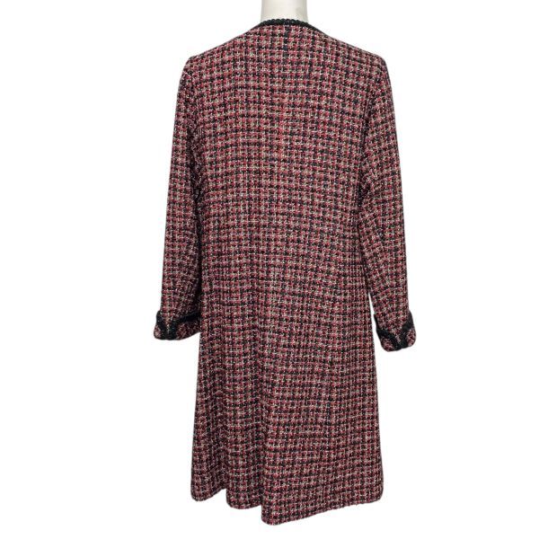 ◇ 未使用 スーパービューティー Super Beauty ツイードノーカラー