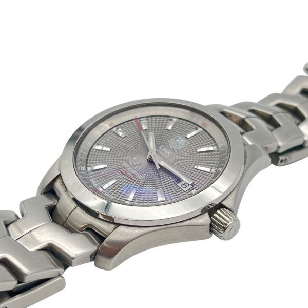 タグホイヤー TAG HEUER 自動巻き時計 リンク Link タイガーウッズ TIGER WOODS モデル WJF 2113 シルバー色 ステンレス メンズ 6 V 013