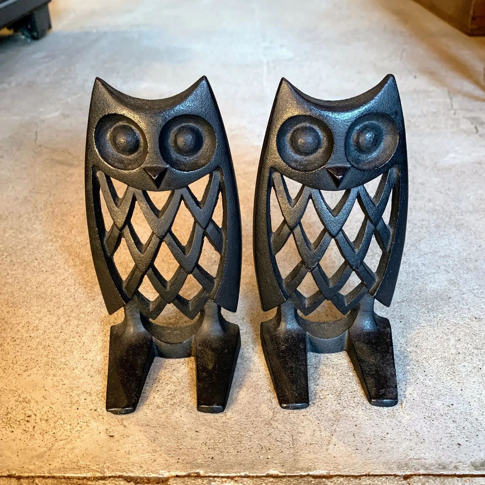 南部鉄器 ふくろう ブックエンド 馬場忠寛 オブジェ /HM-0210 - メルカリ