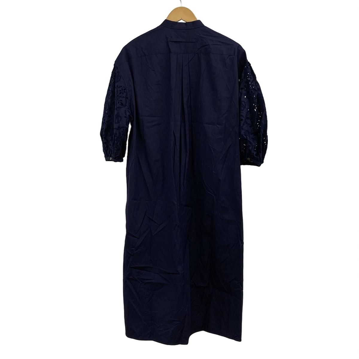 TICCA ティッカ ワンピース サイズF レディース ネイビー シャツワンピ|ロング丈