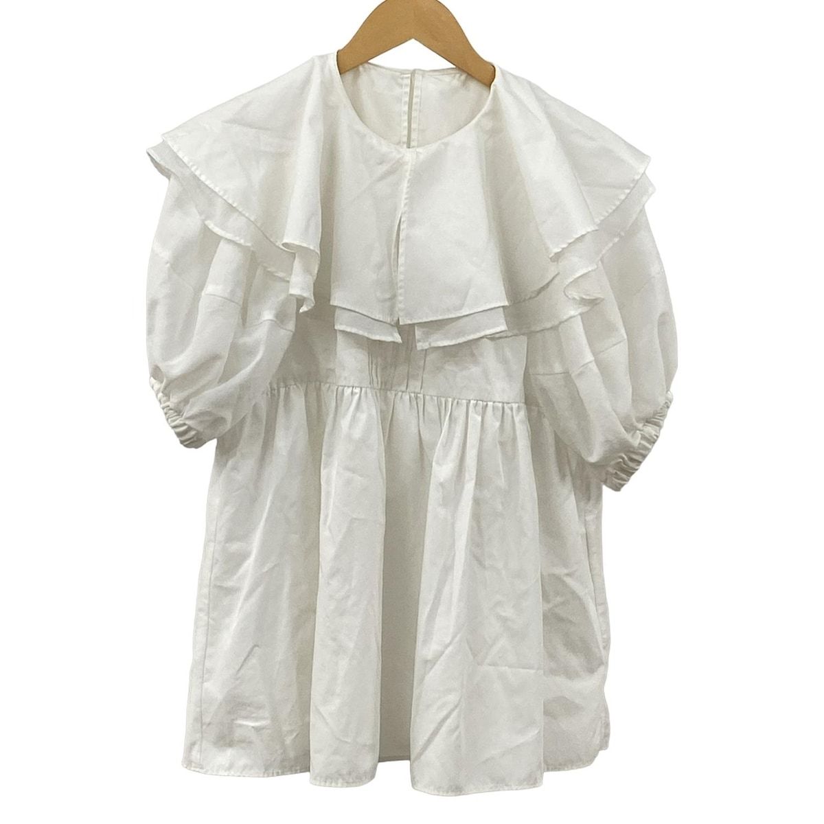 rosy Monster ロージーモンスター 半袖カットソー サイズF レディース - 白 クルーネック