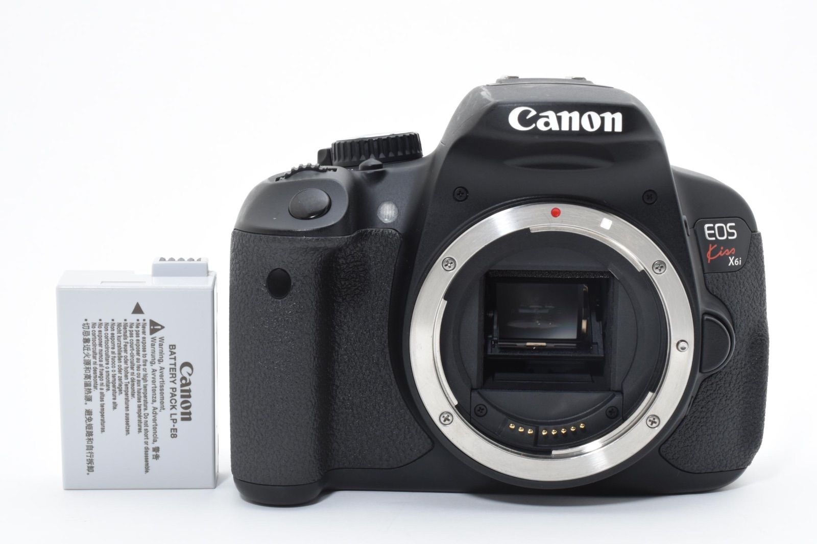 Canon キャノン EOS Kiss X 6 i ボディ ショット数 12 590回 13% デジタル一眼レフカメラ ＃3682