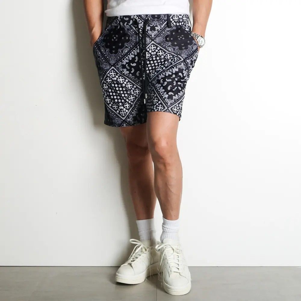 ♥ RESOUND RUSH SHORTS - | ラッシュガード ショートパンツ RC 36-HP-003 定価24200円 サイズ2 カラーBANDANABK Mサイズ