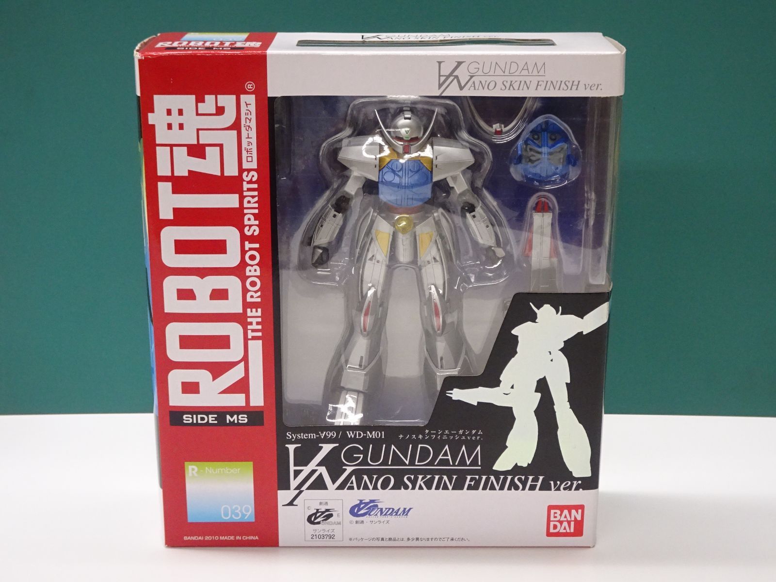 バンダイ ROBOT魂 ターンエーガンダム ナノスキンフィニッシュver. 未