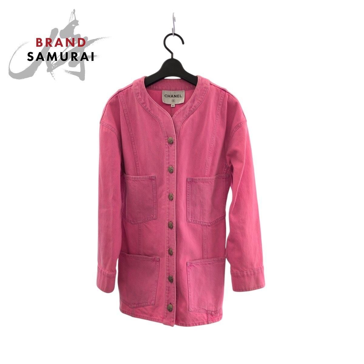 美品 CHANEL シャネル ココマーク サイズ36 ピンク ゴールド金具