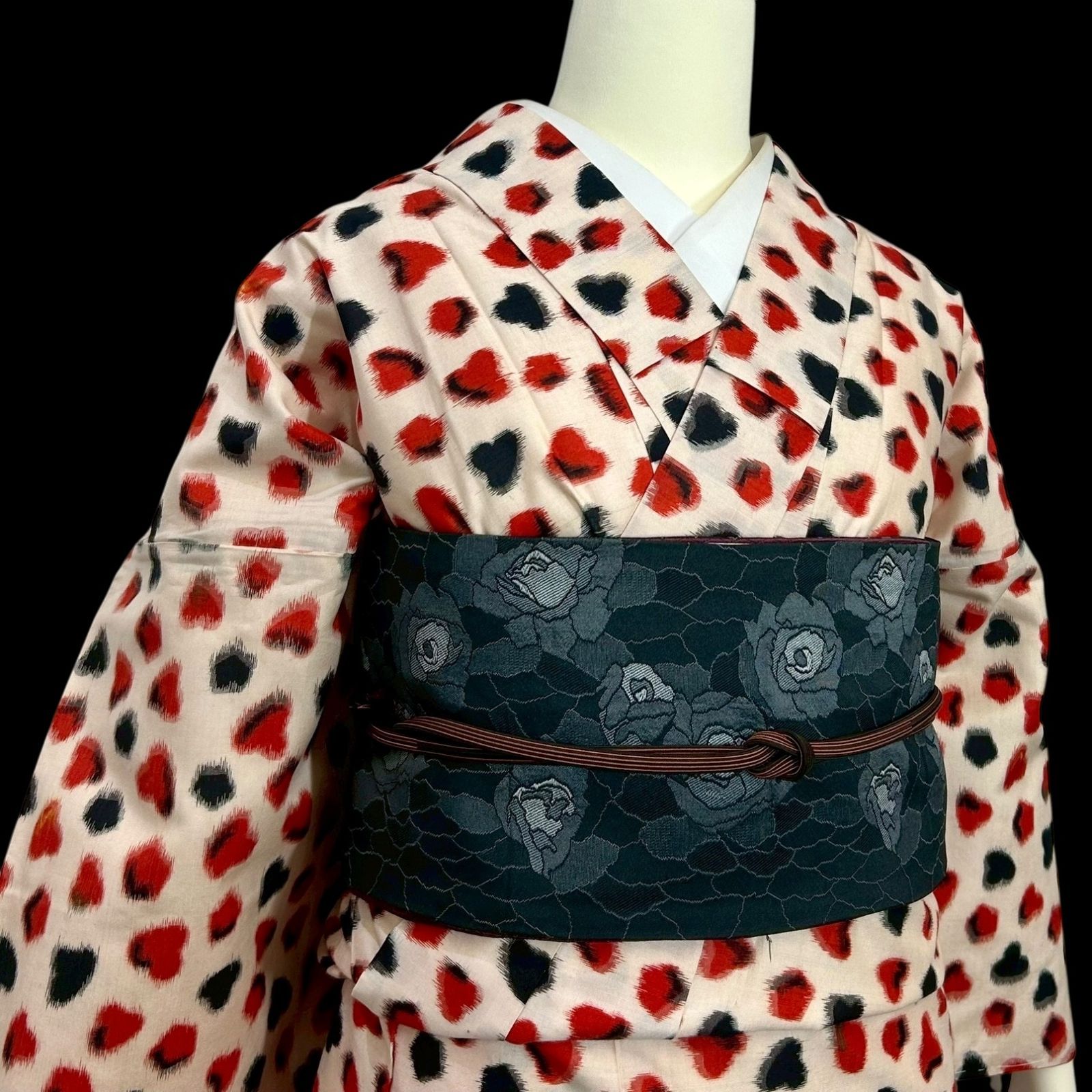 セミアンティーク着物