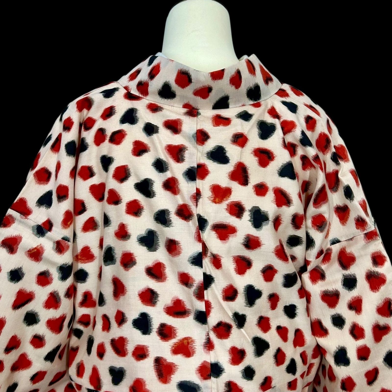 銘仙 セミアンティーク着物