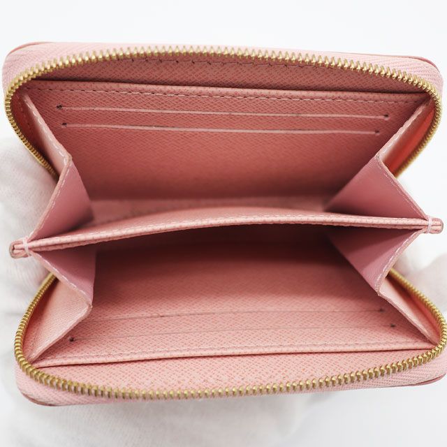 ルイヴィトン LOUIS VUITTON ジッピー コインパース ダミエアズール 白